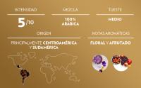 Lavazza, Qualità Oro, Café en Grano Natural, 3 Paquetes de 500 g, 1kg y 500 g en Total, Ideal para la Máquina de Café Espresso, con Notas Aromáticas de Frutas y Flores, 100% Arábica, Intensidad 5, Tueste Medio - details 2