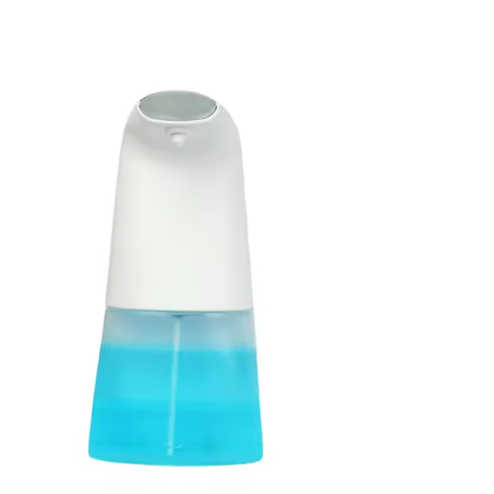 Dispensador automático de jabón de espuma 310ml dispensador de jabón líquido con sensor infrarrojo alimentado por 3 pilas AA para baño cocina escuela Oficina - 1