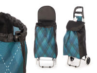 STARLEY-Carro compra 2 ruedas rombos verde,rombos Rojo,Peso maximo: 20 kg - details 3