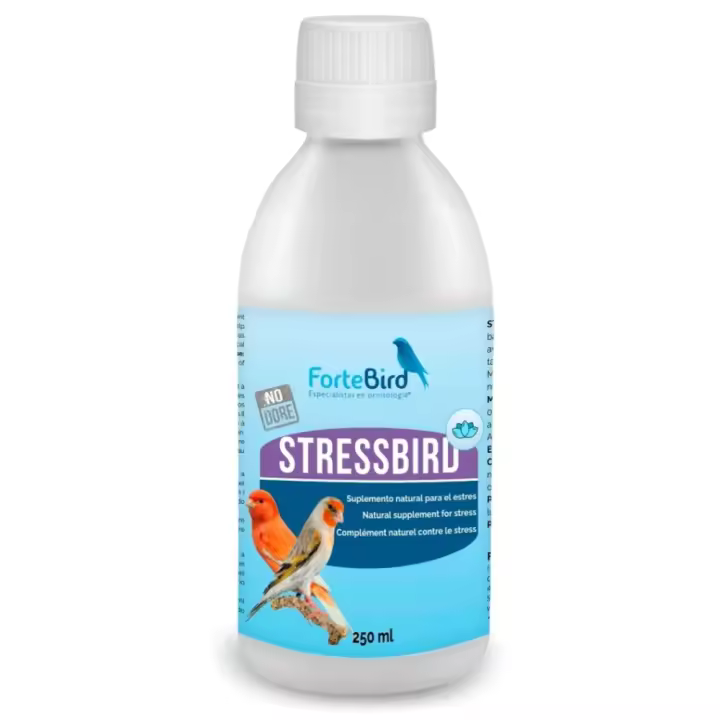 StressBird Suplemento natural para el estrés de las aves 250ml Fortebird - 1