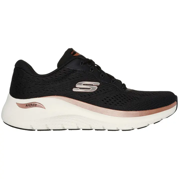 Zapatillas Skechers Archfit-Glow The Distance para mujer en color negro - 1