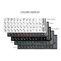 Pegatinas De Teclado RU Universal Para Portátiles Cubierta De Letras Inglés Ruso Español No Transparente Reemplazo Para Teclados Generales - details 0