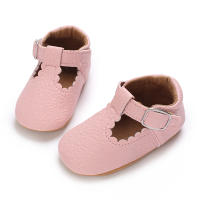 Zapatos Para Bebé Recién Nacidos Niñas Clásicos Corazón De Goma Antideslizante PU Vestido Primera Caminadora Zapatos De Cuna - details 44