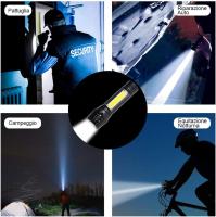 Linterna GOLDGE estuche verde negro LED Alta Potencia recargable de Alto Rendimiento , envio 24h - details 3