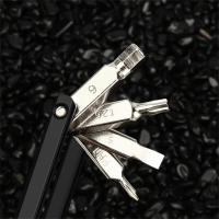 Herramienta De Bicicleta Multifuncional 8 En 1 Portátil De Acero CR-V Hexagonal Llave De Radio Herramienta De Reparación De Motocicleta - details 2