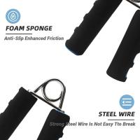 Entrenador De Fuerza Para Manos Y Antebrazo De Esponja Resistente Para Deportistas Y Entrenamiento De Musculación Tipo Agarrador a - details 3