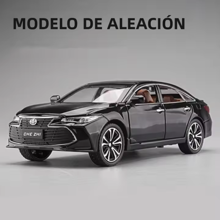 Modelo De Coche De Aleación TOYOTA Avalon 1:24 Con Sonido Y Luz Vehículos De Juguete Metálicos Simulación Regalos Para Colección - 1