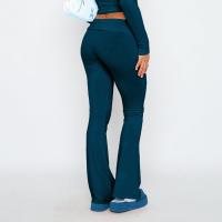 Pantalones Largos Para Mujer Leggings Elásticos De Talla Alta Estilo Athleisure Yoga Fitness Pantalones Bell Bottoms Para Verano - details 33