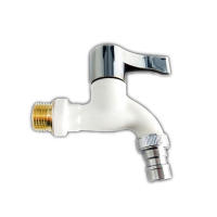 Grifo De Agua Coloreada De Plástico Ppr Con Mangos Para Lavadora Escoba Y Fregadero Protección Contra Calor Para Lavado De Coche - details 2