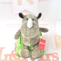 Muñeco De Peluche De 25cm Kawaii Con Animales Del Bosque León Tigre Elefante Mono Zorro Juguetes Para Dormir De Peluche Realistas Para Niños - details 54