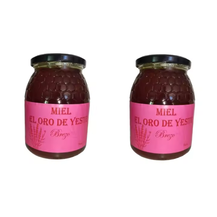Miel de Brezo. Lote de 2 Kg. Sabor y propiedades. Somos apicultores - 1