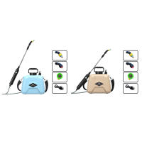 5L Rojito Eléctrico Recargable Por USB Con Mango Telescopio Y Correa De Hombro Para Riego De Jardín Modos 2 Suministros De Jardín - details 1