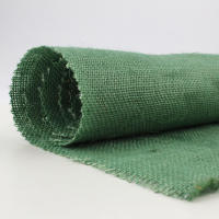 Almacenes Casa Angel TELA DE SACO ARPILLERA COLOR VERDE BOTELLA 100% YUTE POR METROS, ANCHO 150cm - details 0