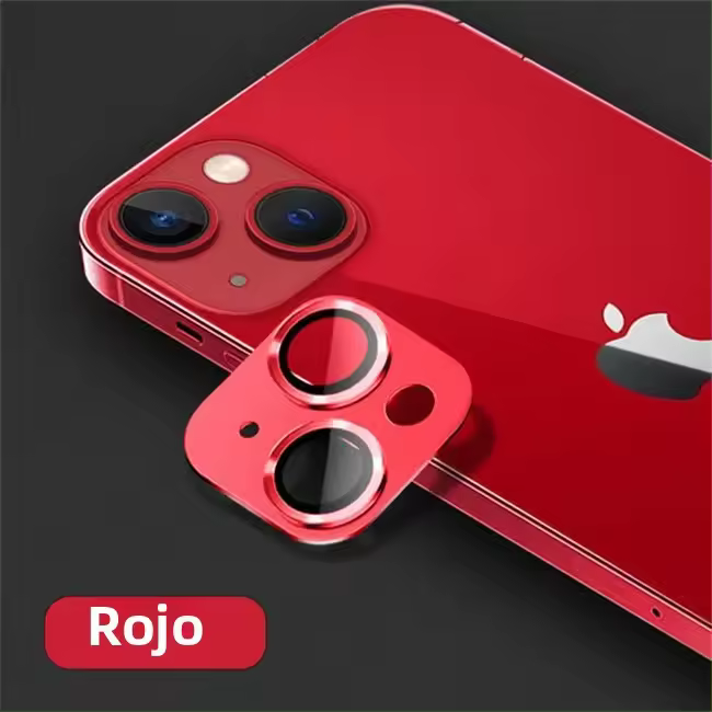 Protector De Lente De Cámara De Metal Para iPhone 14 13 15 pro Max 12 Mini 14 plus 14Pro 13Pro 15Pro I15 Cubierta De Vidrio Accesorios - 1