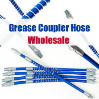 5PCS Tubo De 30cm Para Pistola De Grasa Coupler Hose Extensión De Alta Presión Para Automóvil Herramienta De Lubricación Syringe - details 0