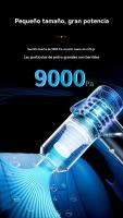 <ALIMT ><ALIMT >🎁</ALIMT></ALIMT>【Detalles para Mamá】Aspirador Portátil para Coche - Mini, Recargable, 9000Pa Succión, Negro, 120W, 7.4V, 300cm Cable, Iluminación Integrada - Ideal para Coche, Hogar y Oficina - details 3