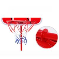 Mini Aro De Baloncesto Portátil Con Bola Y Bombín Ajustable Para Interior Y Exterior Juego Para Niños Material Plástico Y Metal Tamaño Aro 200mm Altura Del Marco 1500mm - details 7