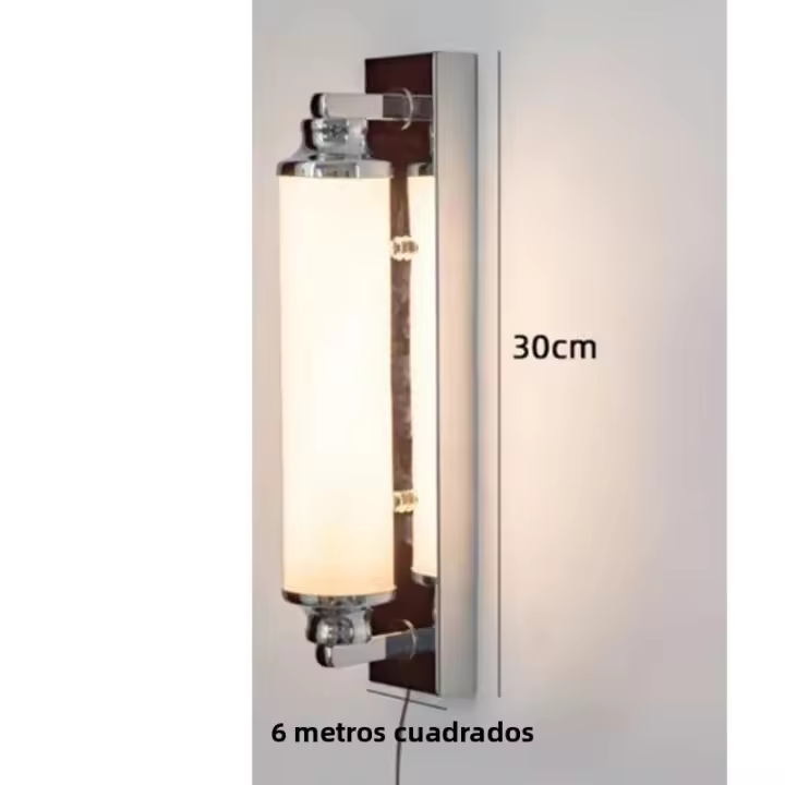 Lámpara De Pared Moderna Para Dormitorio Y Sala De Estar Iluminación Para Pasillo Y Corredor Decoración De Fondo De Hogar Con Luz LED Incluida Montaje En Pared - 1