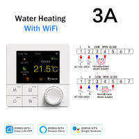 Termostato Inteligente Tuya WiFi Para Calefacción Eléctrica Y Agua/Boiler Gas Controlador De Temperatura Compatible Con Google Home Y Alexa 220V - details 18