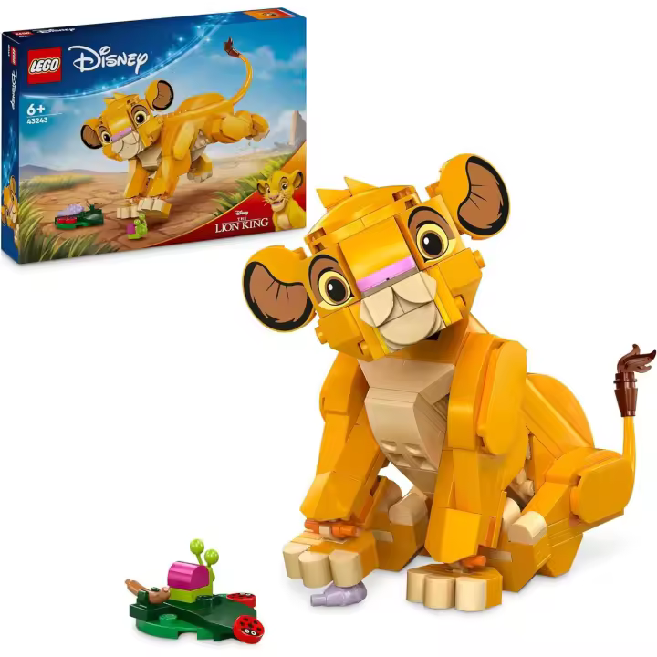 Lego Disney El Rey León Simba Cachorro Lego 43423 - 1