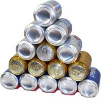 Paquete de 2 botellas rojas y puede apilador fácil plegable vino cerveza racker ahorro de espacio perfecto para gabinete de cocina y nevera rack de almacenamiento - details 1