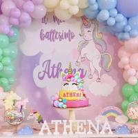38 PCS Decoraciones De Pastel De Unicornio Con Flores Bolas Estrellas Para Fiesta De Cumpleaños Para Niños Y Niñas Baño De Lácteos Suministros De Decoración De Pastel - details 5
