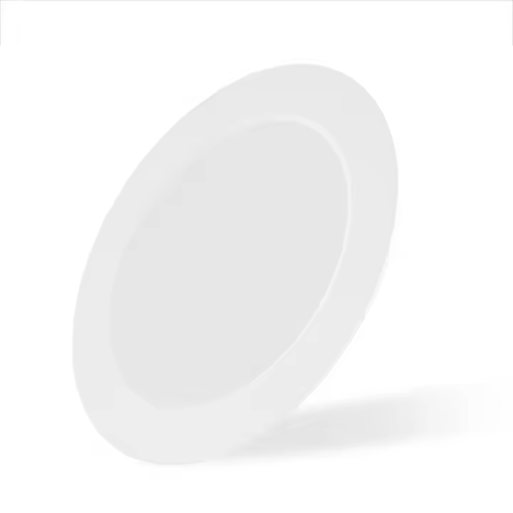 Lámpara De Techo LED 25W Redonda Revestida 220V Luz De Enfriamiento/Calefacción Para Sala De Estar Y Hogar Iluminación Interior - 1