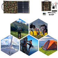 Estación De Energía Portátil Con Panel Solar Plegable De 800W Batería De Potencia Para Caravana Barco Camping Monocrystalline Silicon 18V - details 4