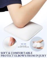 Almohadilla De Descanso De Muñeca Para Uñas De Microfibra Cuadrada Antideslizante Para Técnicos De Uñas Y Manicura Colchón De Descanso De Codo Para Salón De Belleza - details 1