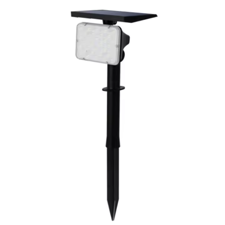 Foco Pica Solar Exterior Jandei 200 Lúmenes 360 Grados Pica Solar Jardín CCT 3000K + 6000K, Luz para Jardin, Terraza, Caminos - 1