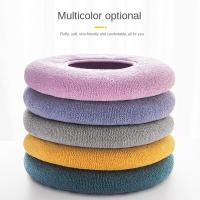 Cubierta De Inodoro Gruesa Y Cálida Funda De Almohadilla Lavable Para Inodoro Funda De Asiento De Baño Accesorios De Baño Ecológicos Hechos De Algodón De Larga Estancia - details 9