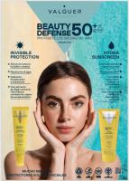 Valquer Laboratorios ¡NEW! Serum Facial Invisible Protection SPF 50+ Antiedad e Hidratante con un acabado totalmente invisible y sedoso. Combina una alta protección SPF 50+ contra los dañinos rayos UVA, UVB, y la luz azul HEV, protegiendo tu piel. - details 0