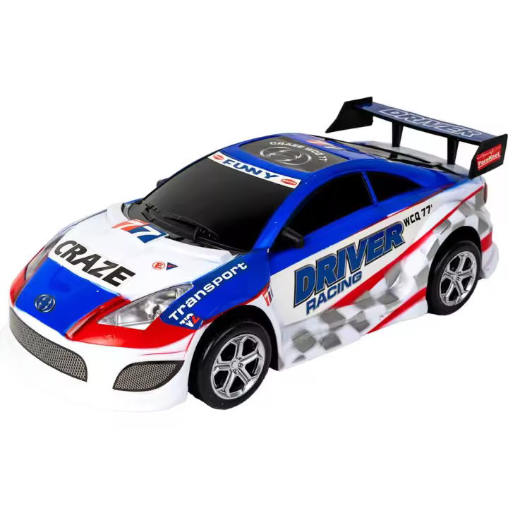 Vehículo Fricción Súper Racing 44 cm. Azul Funny 77 Vehículos para jugar MODELMOVIL - 1