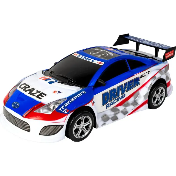 Vehículo Fricción Súper Racing 44 cm. Azul Funny 77 Vehículos para jugar MODELMOVIL - 1