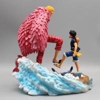 Figura De Acción One Piece Donquixote Doflamingo Vs Luffy 21cm PVC GK Estatua Modelo De Colección Decoración Para Escritorio Juguetes - details 3
