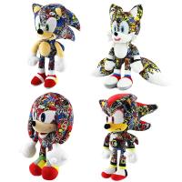 Muñeco De Peluche Suave Sonic El Espinado Mephiles Estilo Impreso Juguetes Para Niños Decoración De Hogar Anime Juego Tails 30cm Unisex - details 0