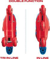 MONDO TOYS - MARVEL SPIDERMAN - PATINETE 3 RUEDAS EN LINEA SPIDERMAN - PATINETE AJUSTABLE - RUEDAS DE PVC - TALLA S/M 29/32 - REGALO PARA NIÑOS Y NIÑAS - SUPERDIVERTIDO - PRODUCTO OFICIAL - MR POPYE - details 5