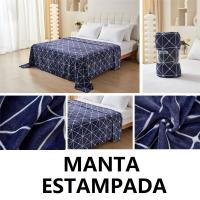 Manta sedalina extra suave estampada,medidas160x220cm para cama de 90cm/105cm, medidas 220x240cm para cama de 135cm/150cm,100% Poliéster,cm,fespu - details 0