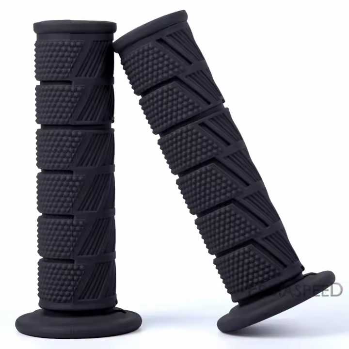 Agarre De Manillar De Goma Antideslizante Universal Para Motocicleta 7/8" 22mm 24mm Apto Para Motocross off Road E-bike Scooter - 1
