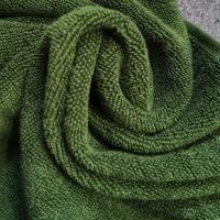 Juego De Toallas De Algodón Verde 3 Piezas 2 Toallas De Mano Y Rostro 34x74cm Y Toalla De Baño Grande 70x140cm Regalo De Navidad Toallas Para Ducha - details 3