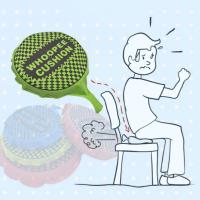 Cojín Hinchable Autoinflable De Goma Espuma Para Juegos De Humor Con Sonido De Fart Cojín De Asiento De Rostro Memorable - details 4