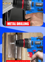 Taladro Inalámbrico JAVN 16V Con Chorro Auto-Enganchar De 70N.m 20+1 Ajustes De Torque 2 Velocidades Herramientas Eléctricas Para Hogar Y DIY - details 10