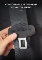 Protector De Cinturón De Seguridad Para Coche Cubierta De Cuero Para Hebilla De Asiento Delantero Y Trasero Accesorio Automotriz - details 2