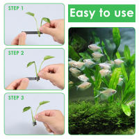 50Pcs Pesas Para Plantas De Acuario Metálicas Cortables Anclajes Para Plantas De Agua Sumergibles Accesorios Para Decoraciones Acuáticas - details 2