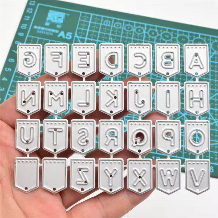 Cortadores De Metal Para Scrapbooking Y Hacer Tarjetas Words Embossing Dies DIY Herramientas De Manualidad Originales De China - 1