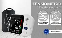 Tensiometro D - Brazo Digital - Medidor De Tension Arterial - Carga USB Y/o Pilas - details 0