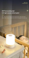 Lámpara De Noche LED Toque Recargable Para Mesa Iluminación De Dormitorio Luz Dimmable Decorativa Para Lectura Y Decoración - details 9