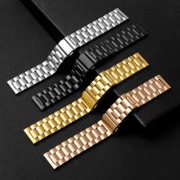 Correa De Reloj De Acero Inoxidable 22mm Para Black Shark S1 pro Smartwatch Fácil De Ajustar Correa De Pulsera Metálica Unisex - details 1