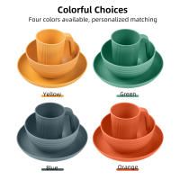 Juego De Utensilios Para Camping Portátil Con Tazón Plato Vaso Cuchara Tenedor Navaja De Acero Inoxidable Kit De Mesa Al Aire Libre Y Picnic - details 0