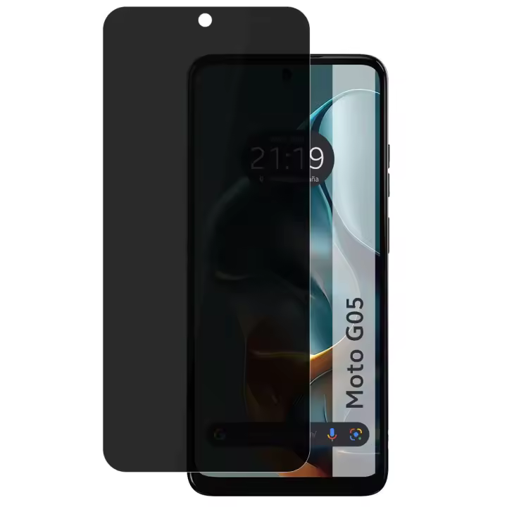 Protector Pantalla Hidrogel Privacidad Antiespías para Motorola Moto G05 / E15 - 1